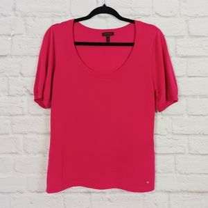 Escada pink cashmere lightweight sweater